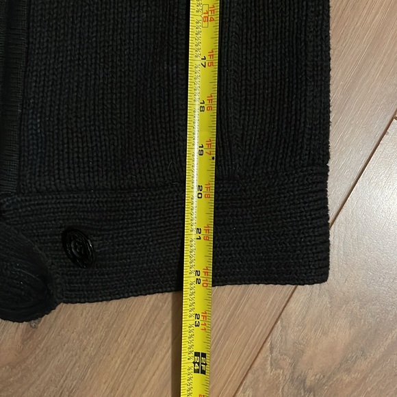 Hurley Knit Zipup Hoodie Sweater -Black - Picture 12 of 16